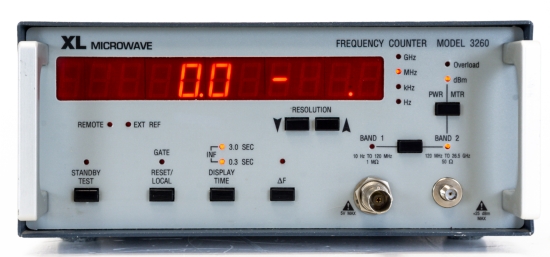 XL Microwave 3260 Microwave Frequency Counter 26.5 GHz